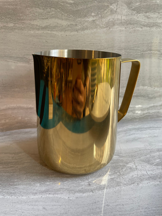 Gold Milk Jar - Marycielo Mendoza Design