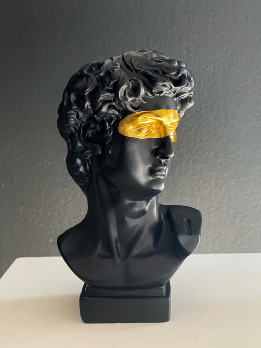 Florero David Black/Gold - Marycielo Mendoza Design